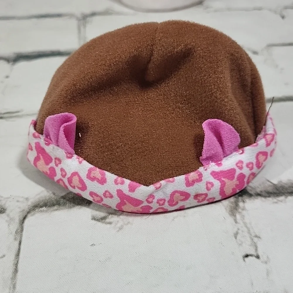 Baby Doll Replacement Clothes Clothing Lot Pink Gingham Bloomers Bottoms Hat Bib